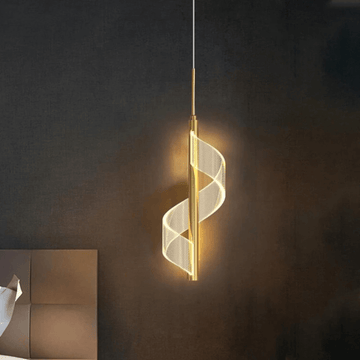 Luminária Pendente Aura Gold