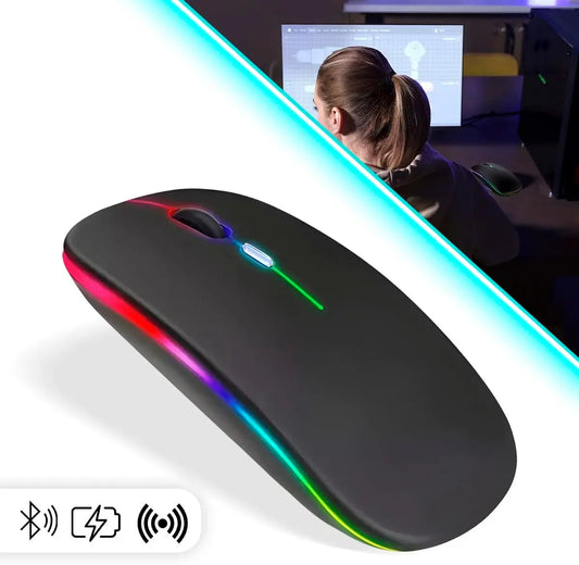 GlidePro™ Mouse Sem Fio Recarregável