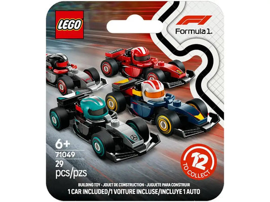 LEGO Minifigures F1 Racing Cars – Coleção Oficial